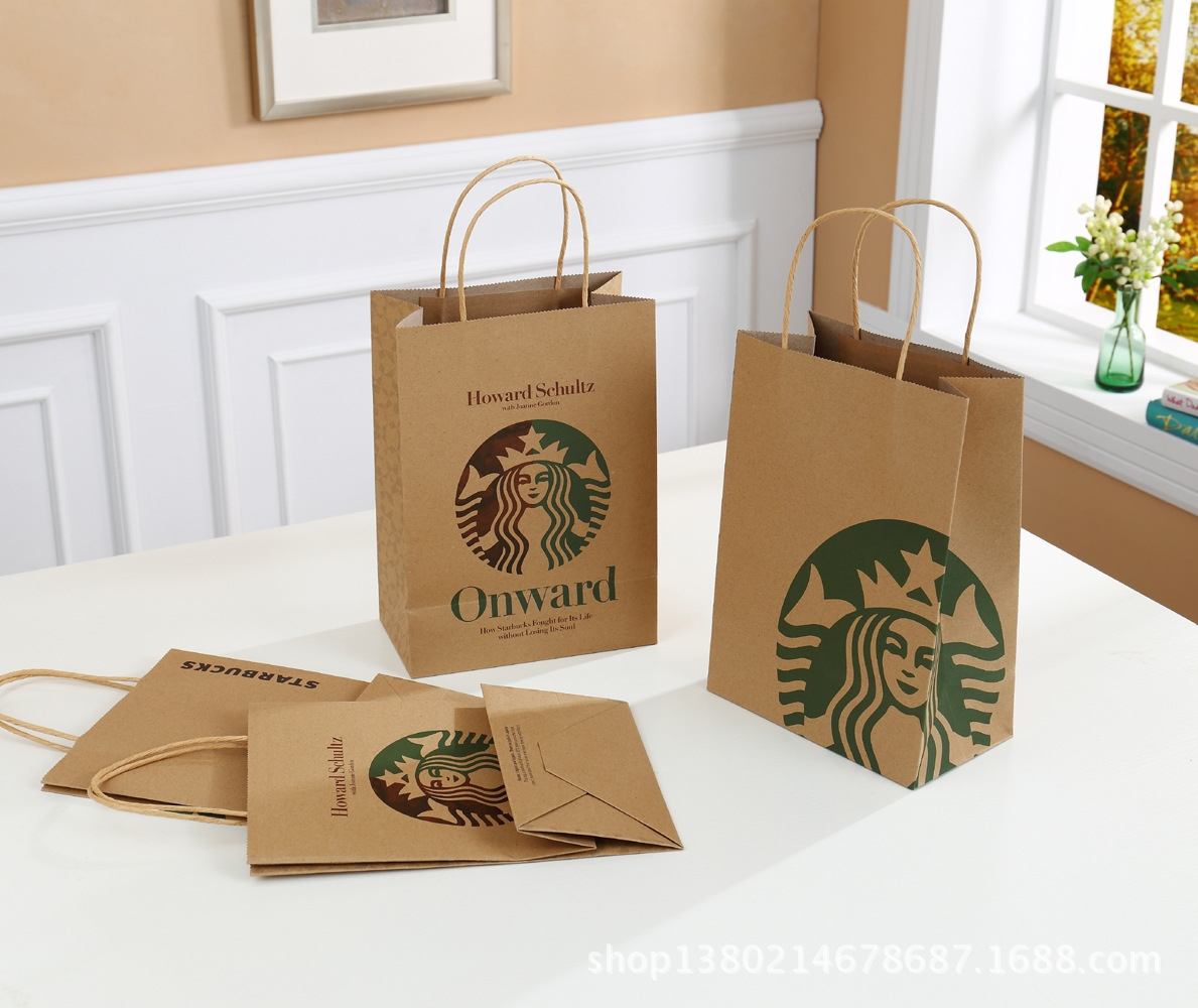 Shopping paper bag with different size paper bag making machine